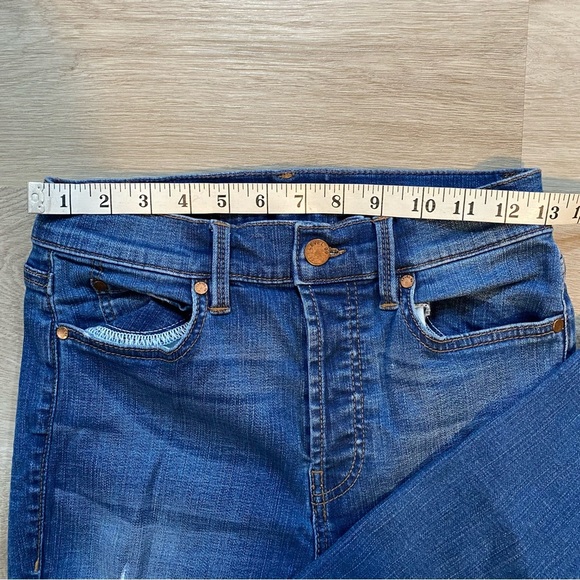 Level 99 Distressed Blue High Waist Jeans - Picture 5 of 12